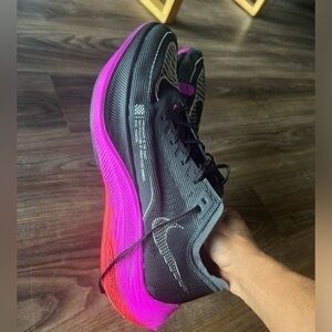Nike ZoomX Vaporfly Next% 2 Raptors Mens Size 13 Black Flash Crimson CU4111 002